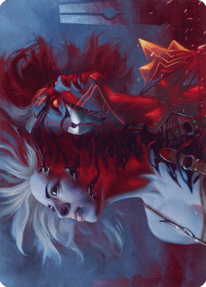 Thrill of Possibility // Thrill of Possibility AONE-36 Phyrexia: All Will Be One Art Series Magic card
