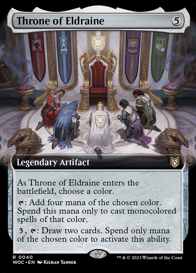 Throne of Eldraine WOC-40 Wilds of Eldraine Commander Magic card