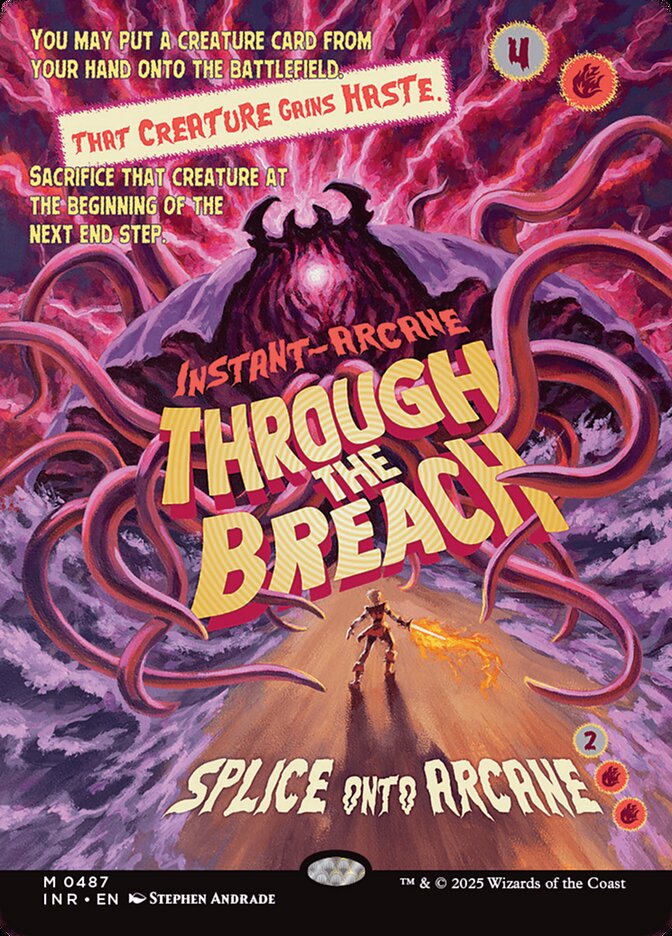 Through the Breach INR-487 Innistrad Remastered Magic card