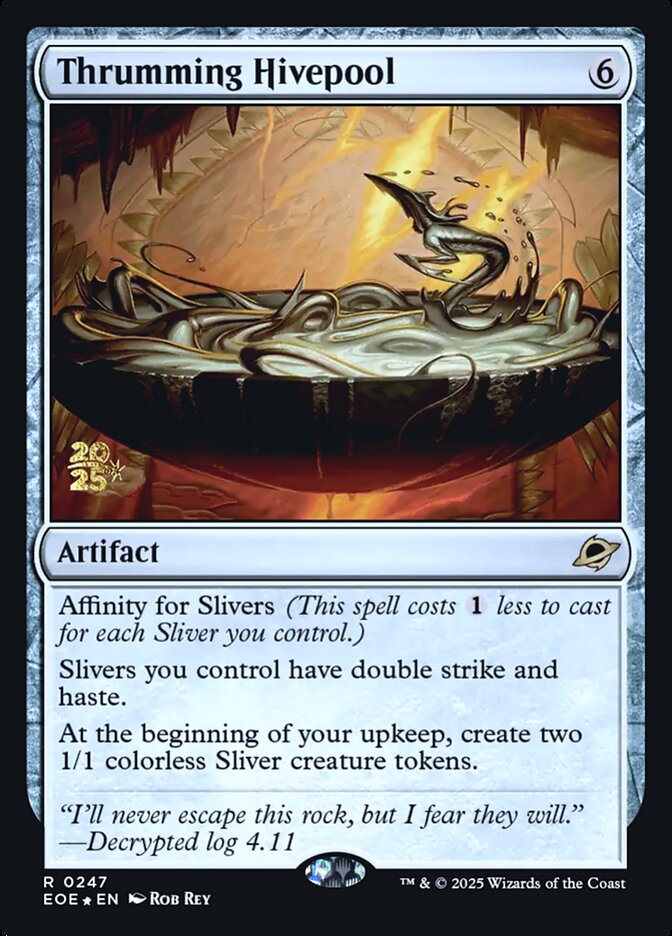 Thrumming Hivepool PEOE-247S Edge of Eternities Promos Magic card