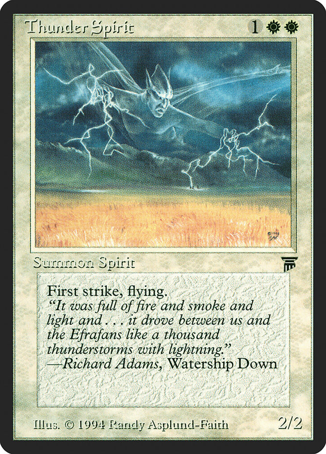 Thunder Spirit LEG-39 Legends Magic card