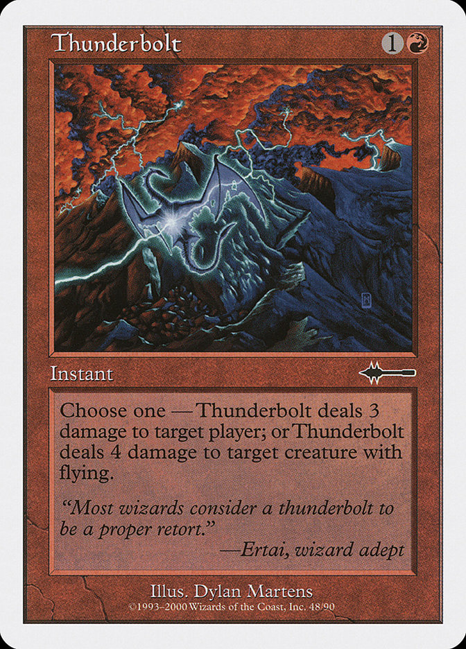 Thunderbolt BTD-48 Beatdown Box Set Magic card