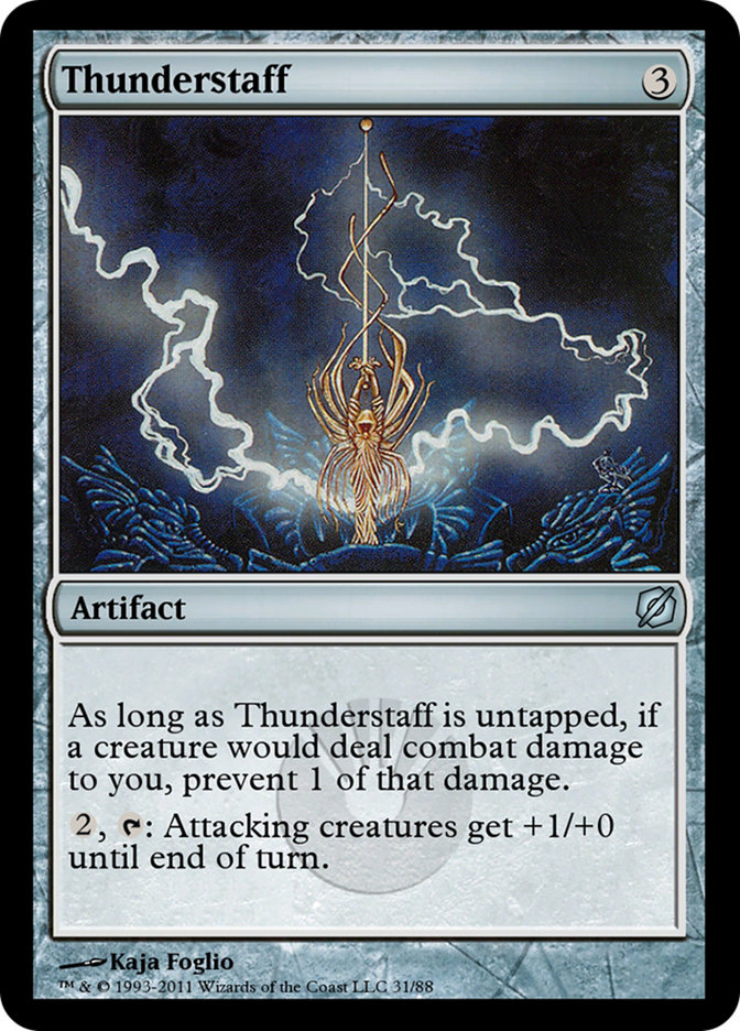 Thunderstaff TD2-31 Duel Decks: Mirrodin Pure vs. New Phyrexia Magic card