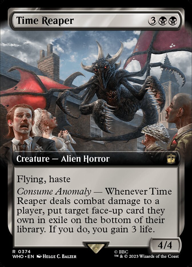 Time Reaper WHO-374 Doctor Who Magic card
