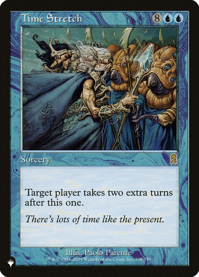 Time Stretch PLST-ODY-108 The List Magic card
