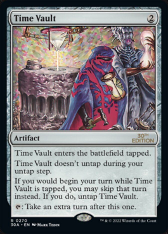 Time Vault 30A-270 30th Anniversary Edition Magic card