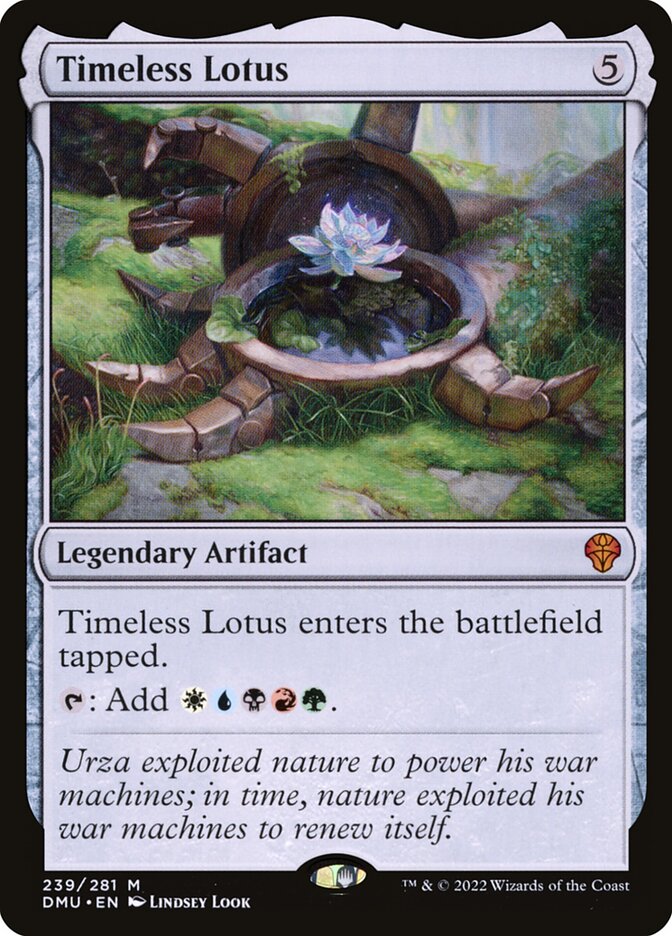 Timeless Lotus DMU-239 Dominaria United Magic card