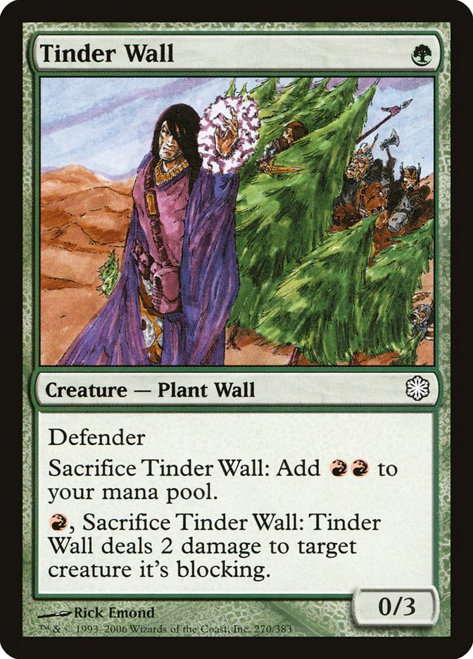 Tinder Wall CST-270 Coldsnap Theme Decks Magic card
