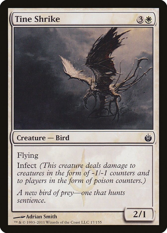 Tine Shrike MBS-17 Mirrodin Besieged Magic card