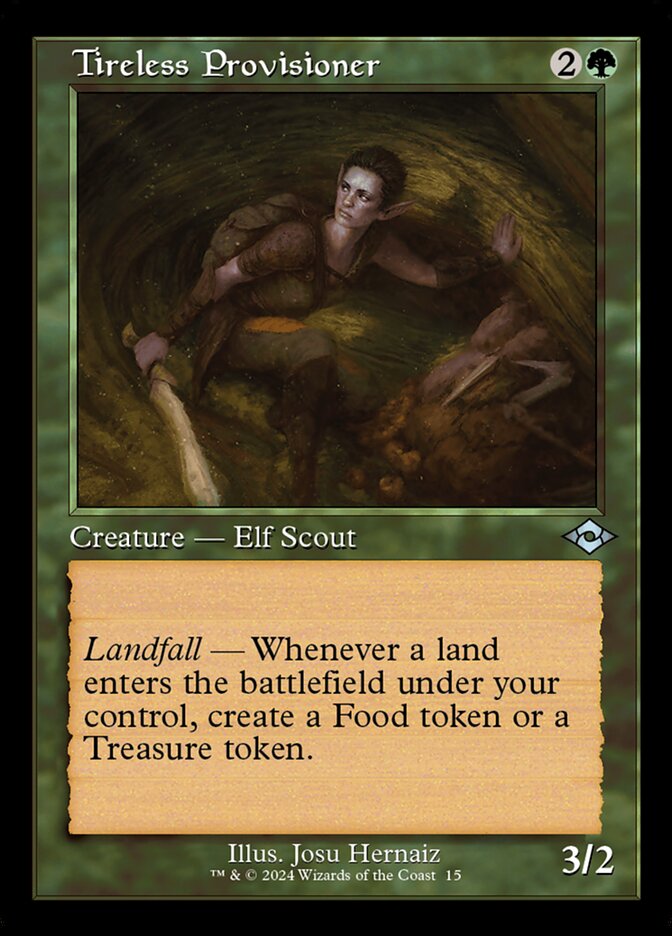 Tireless Provisioner H2R-15 Modern Horizons 2 Timeshifts Magic card