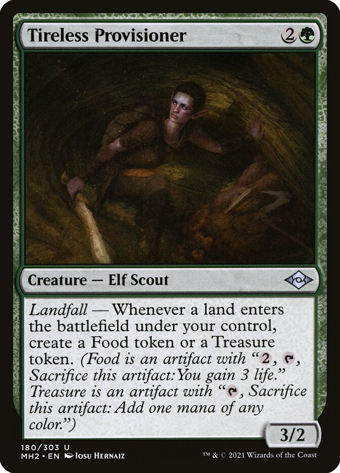 Tireless Provisioner MH2-180 Modern Horizons 2 Magic card