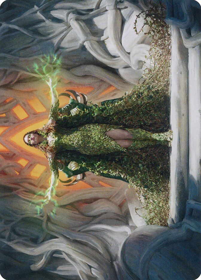 Titania, Voice of Gaea // Titania, Voice of Gaea ABRO-26 The Brothers' War Art Series Magic card