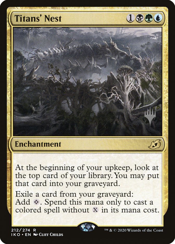 Titans' Nest PIKO-212P Ikoria: Lair of Behemoths Promos Magic card