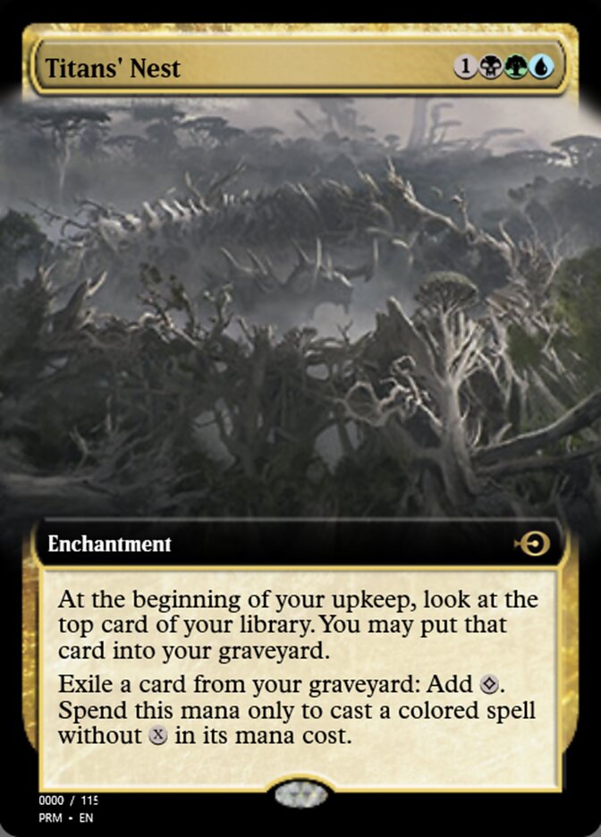 Titans' Nest PRM-80839 Magic Online Promos Magic card
