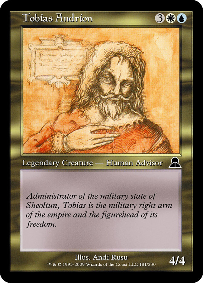Tobias Andrion ME3-181 Masters Edition III Magic card