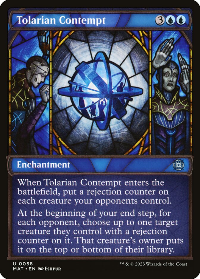Tolarian Contempt MAT-58 March of the Machine: The Aftermath Magic card