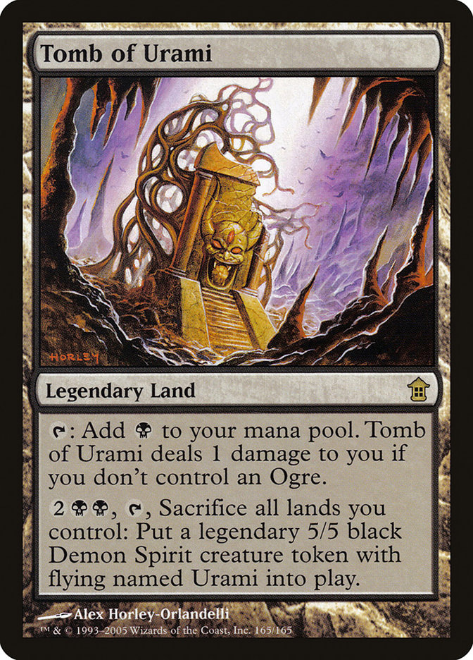 Tomb of Urami SOK-165 Saviors of Kamigawa Magic card