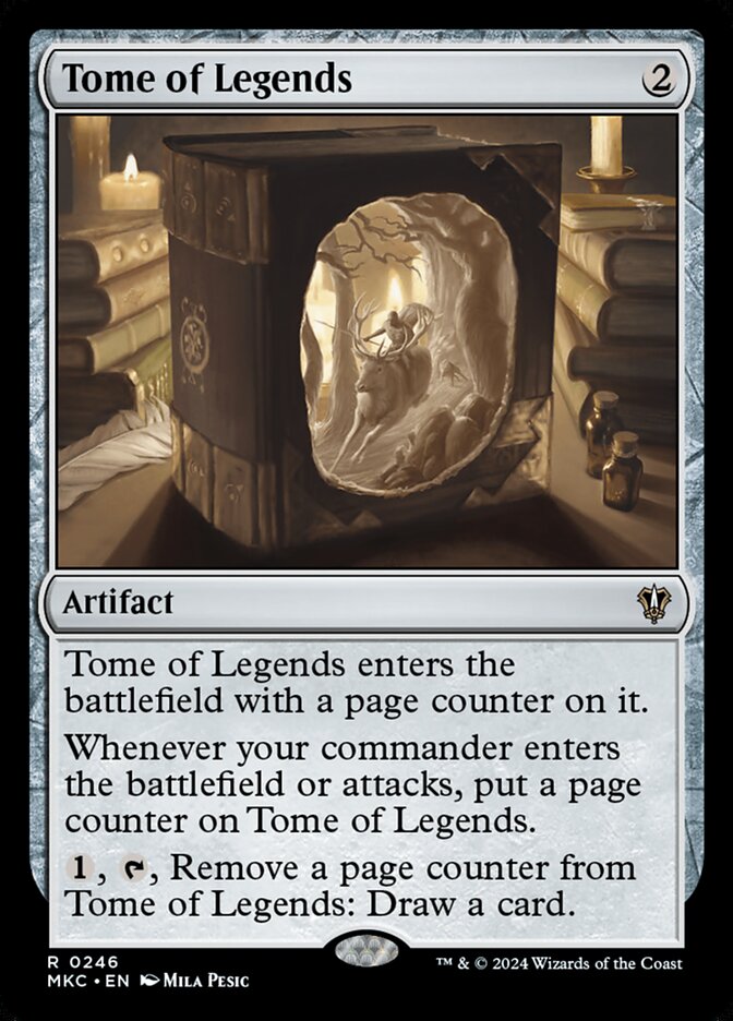Tome of Legends MKC-246 Murders at Karlov Manor Commander Magic card