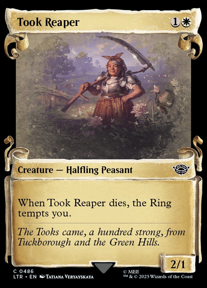 Took Reaper LTR-486 The Lord of the Rings: Tales of Middle-earth Magic card