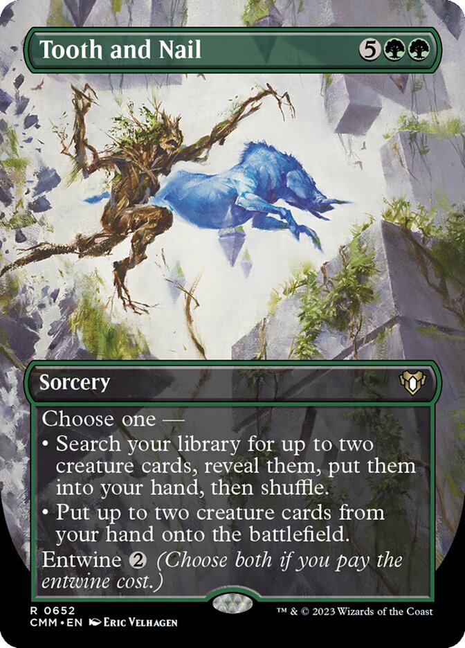 Tooth and Nail CMM-652 Commander Masters Magic card