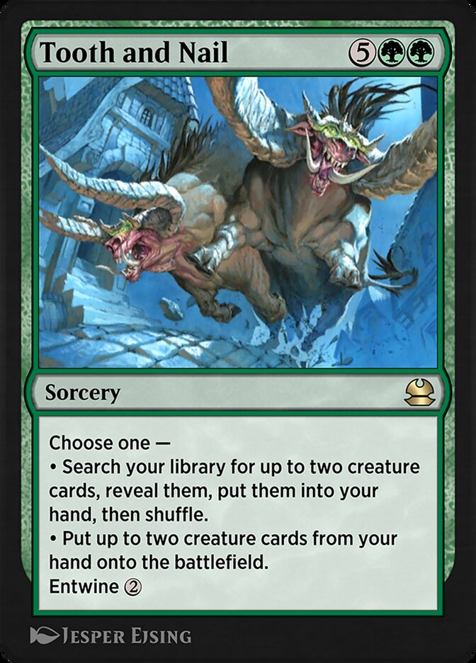 Tooth and Nail HA7-15 Historic Anthology 7 Magic card