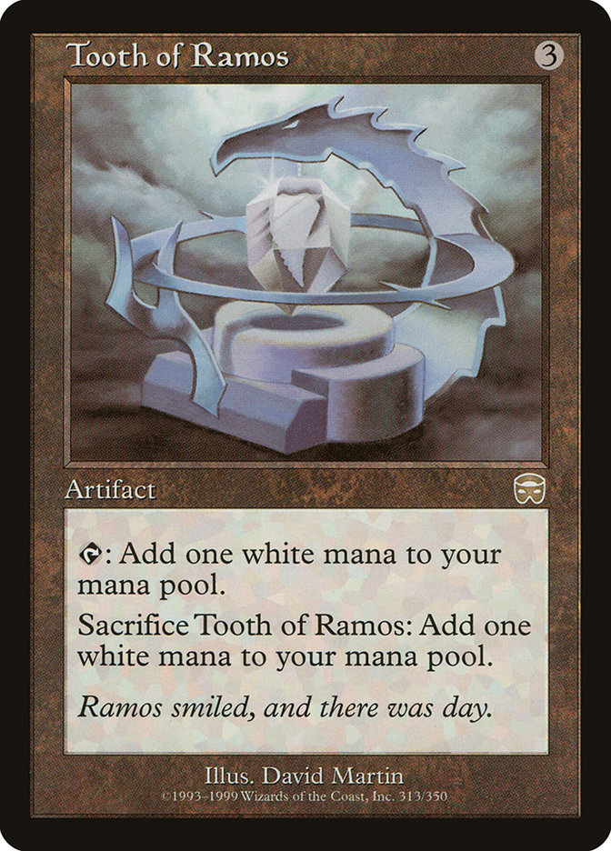 Tooth of Ramos MMQ-313 Mercadian Masques Magic card