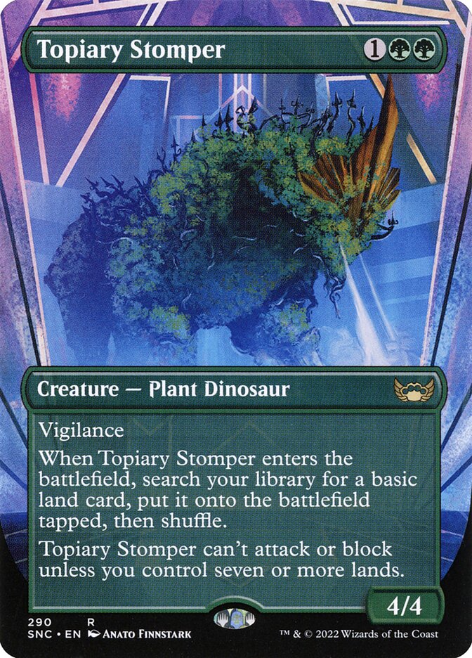 Topiary Stomper SNC-290 Streets of New Capenna Magic card