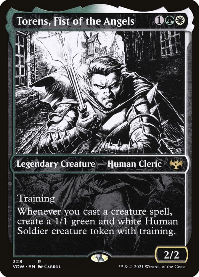 Torens, Fist of the Angels VOW-328 Innistrad: Crimson Vow Magic card