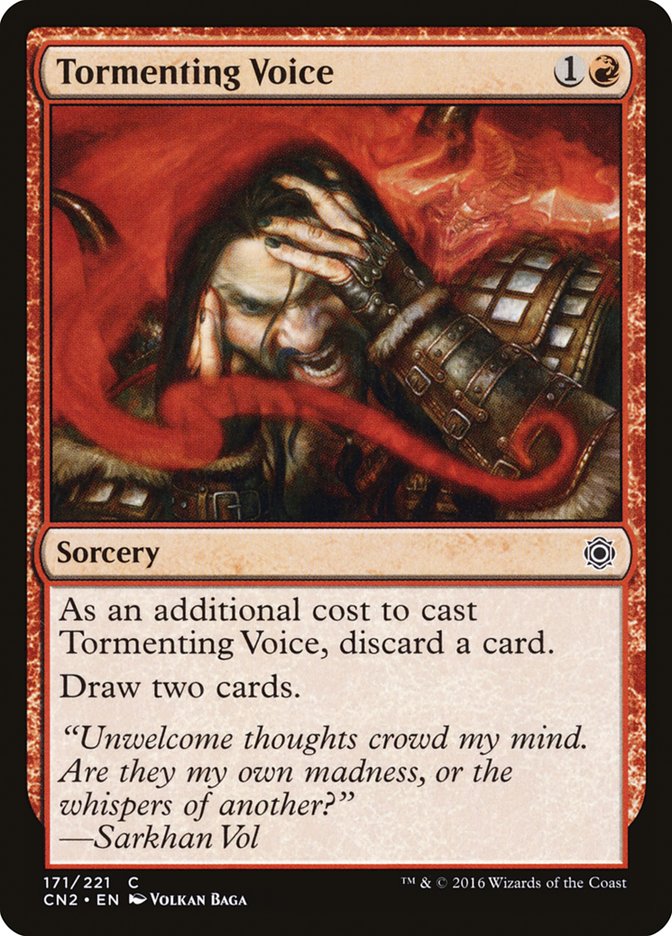 Tormenting Voice CN2-171 Conspiracy: Take the Crown Magic card