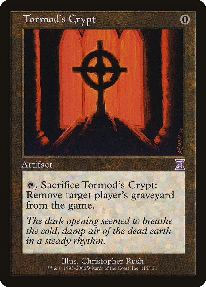 Tormod's Crypt TSB-115 Time Spiral Timeshifted Magic card