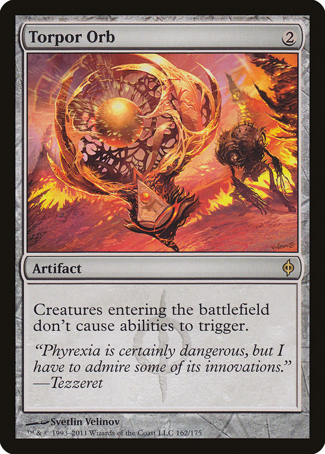 Torpor Orb NPH-162 New Phyrexia Magic card
