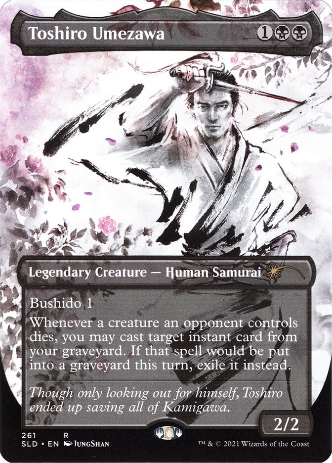 Toshiro Umezawa SLD-261 Secret Lair Drop Magic card