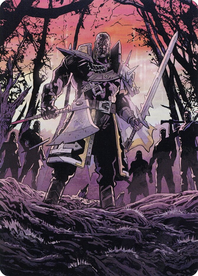 Tovolar, Dire Overlord // Tovolar, Dire Overlord AMID-7 Midnight Hunt Art Series Magic card
