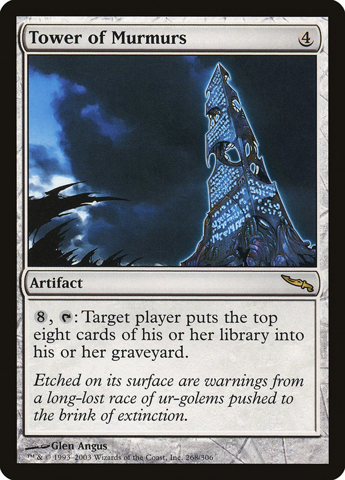 Tower of Murmurs MRD-268 Mirrodin Magic card