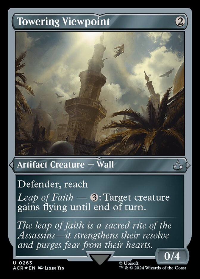 Towering Viewpoint ACR-263 Assassin's Creed Magic card