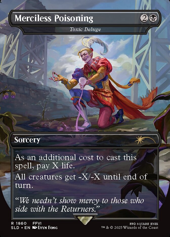 Toxic Deluge SLD-1860 Secret Lair Drop Magic card
