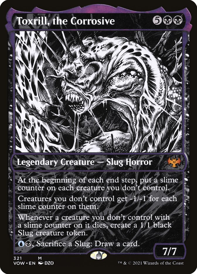 Toxrill, the Corrosive VOW-321 Innistrad: Crimson Vow Magic card