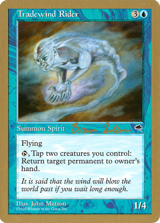 Tradewind Rider WC98-BS98 World Championship Decks 1998 Magic card