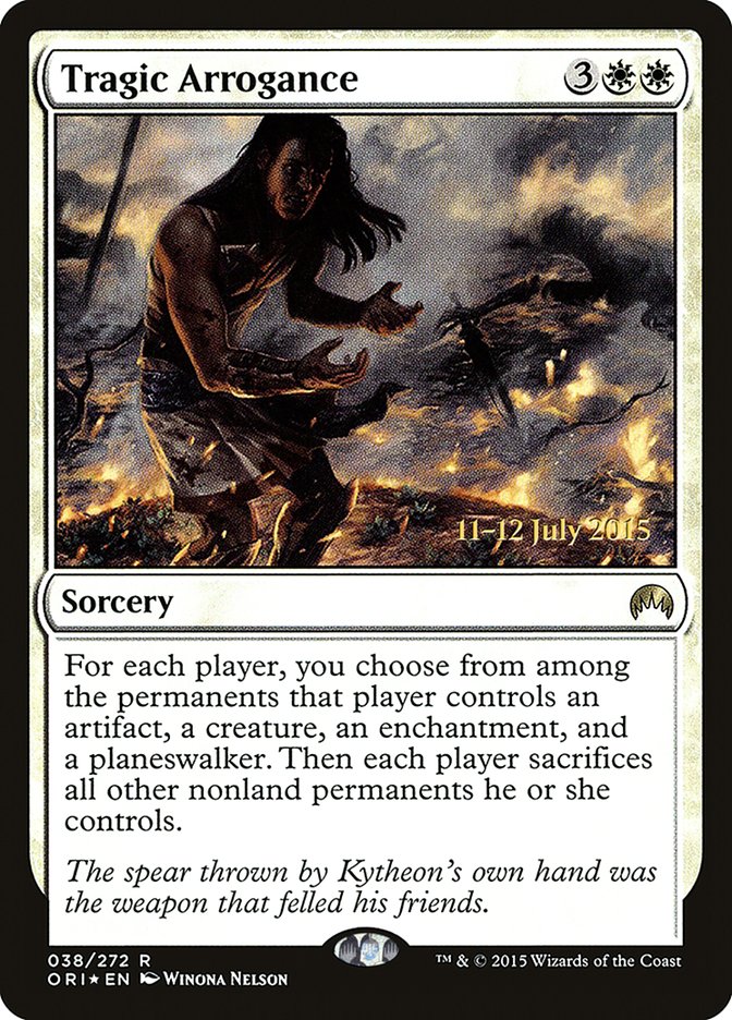 Tragic Arrogance PORI-38S Magic Origins Promos Magic card