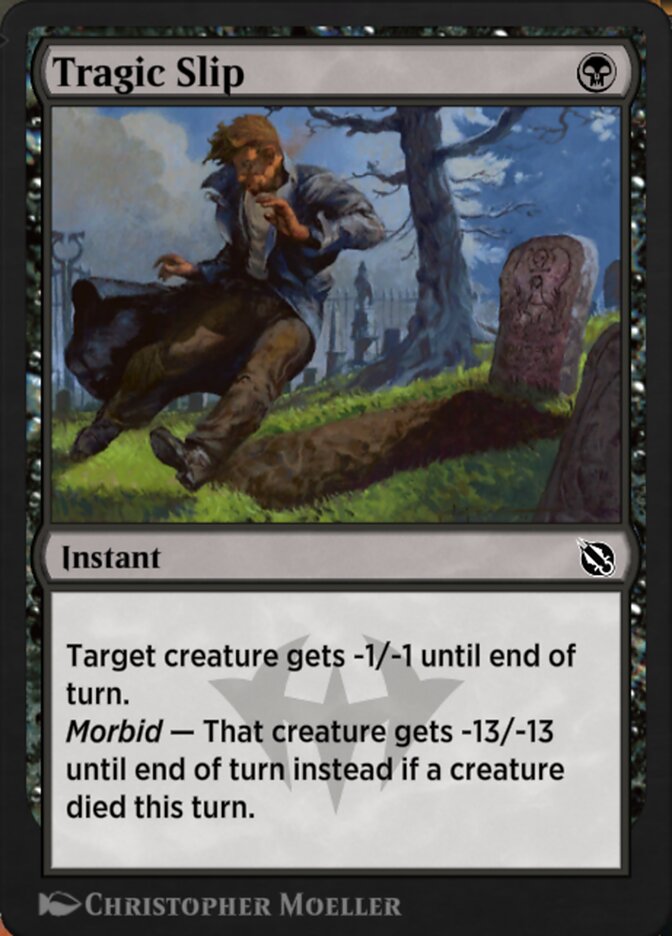 Tragic Slip SIS-35 Shadows of the Past Magic card