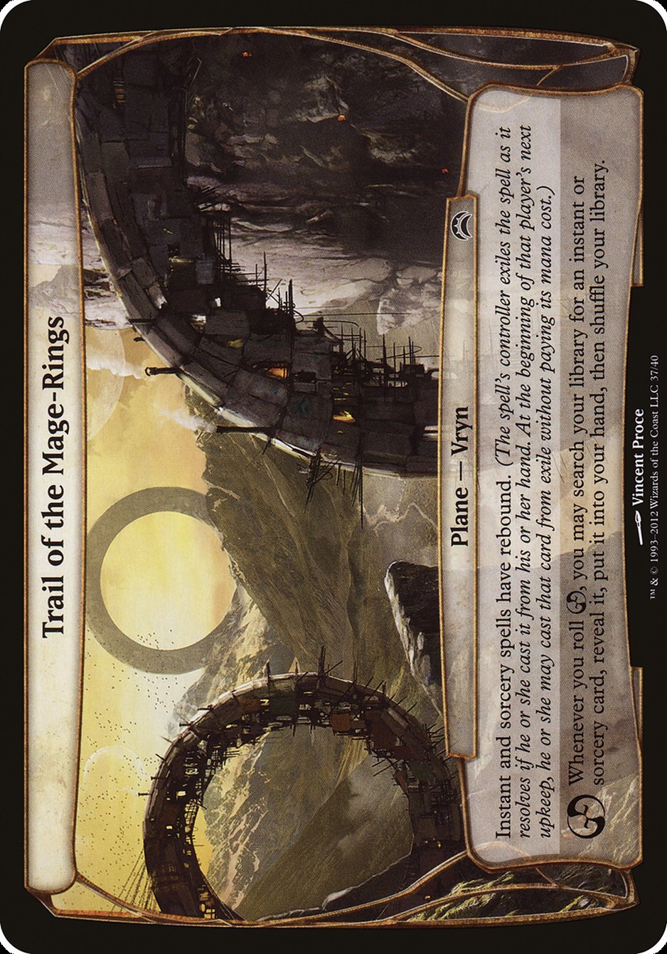 Trail of the Mage-Rings OPC2-37 Planechase 2012 Planes Magic card