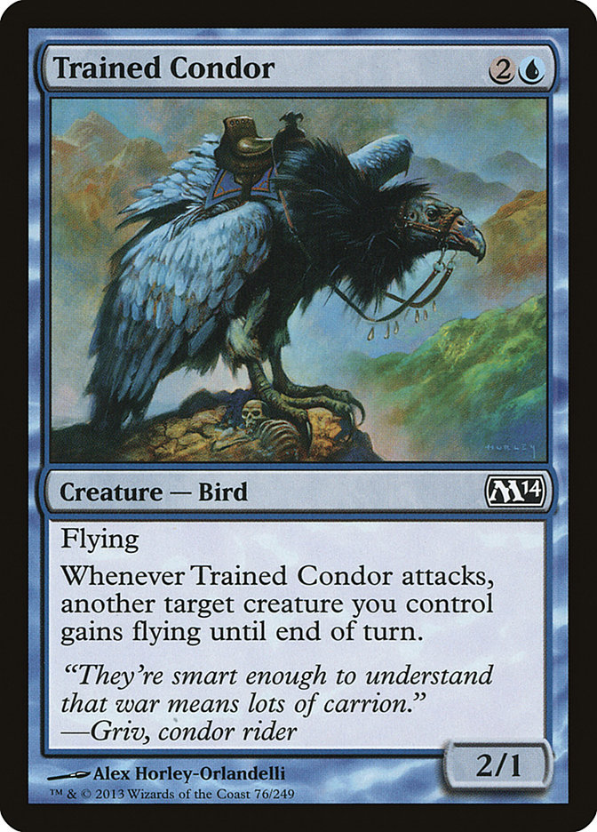 Trained Condor M14-76 Magic 2014 Magic card