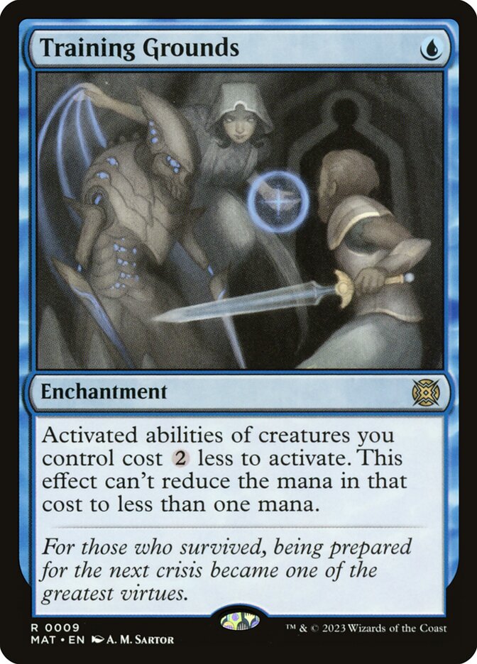 Training Grounds MAT-9 March of the Machine: The Aftermath Magic card