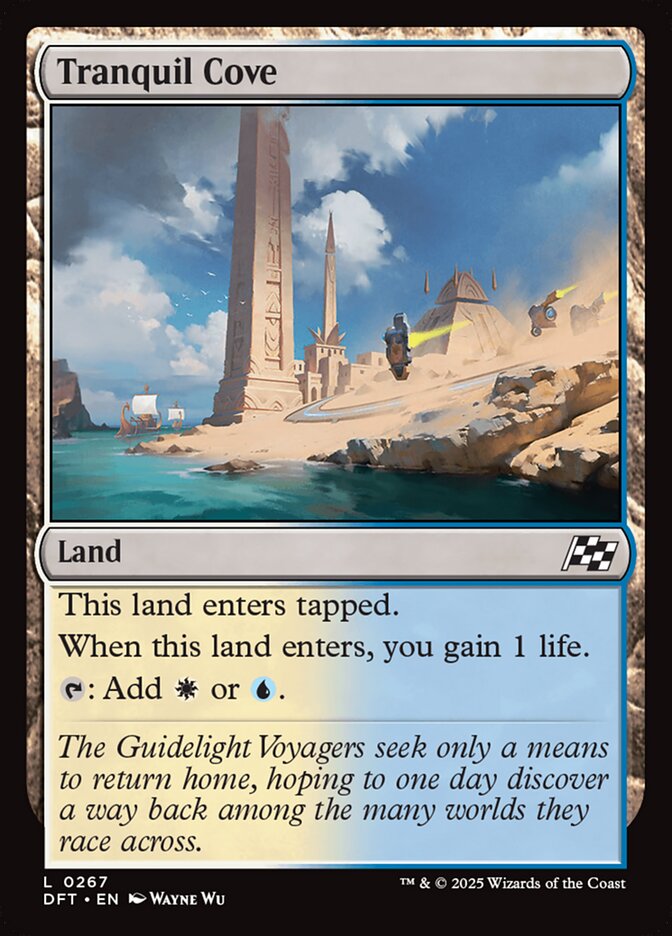 Tranquil Cove DFT-267 Aetherdrift Magic card