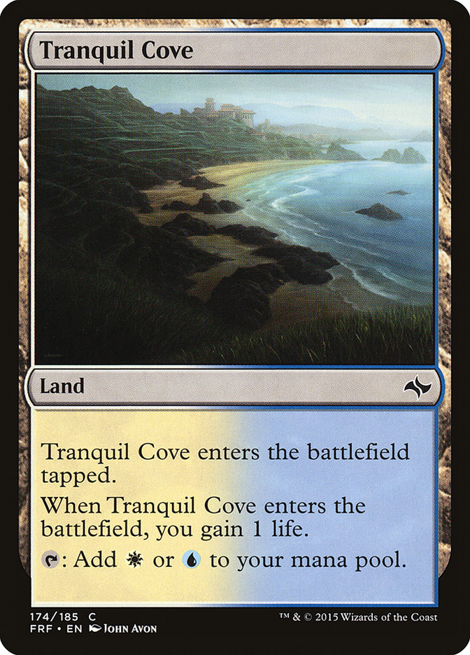 Tranquil Cove FRF-174 Fate Reforged Magic card