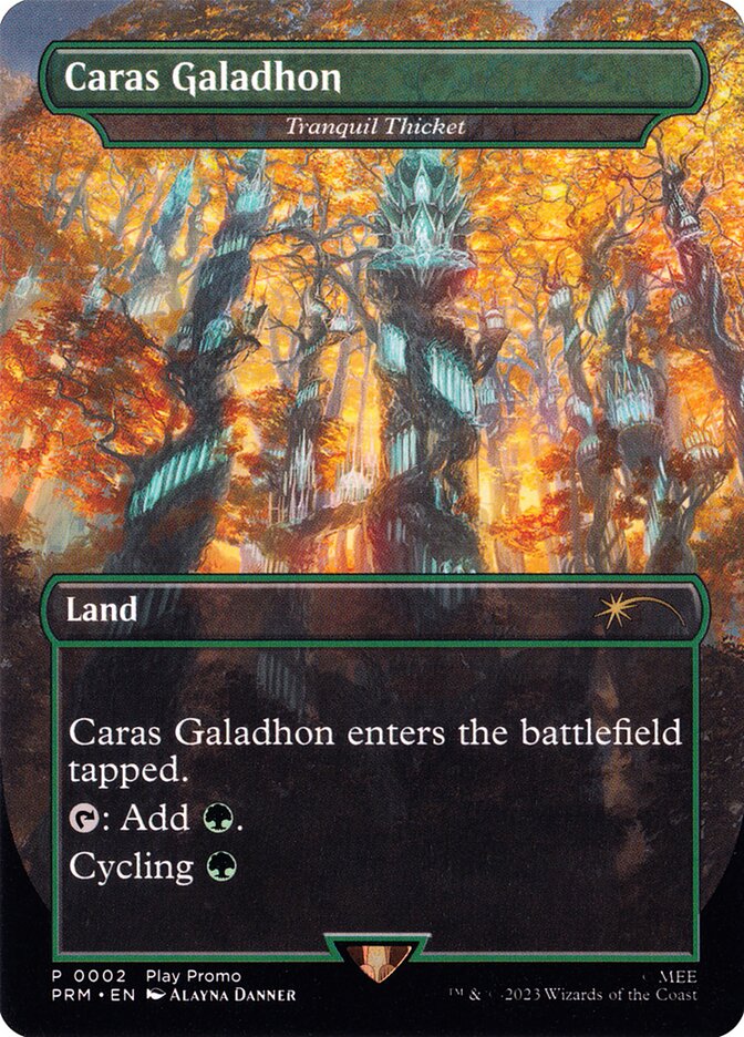 Tranquil Thicket PF23-2 MagicFest 2023 Magic card