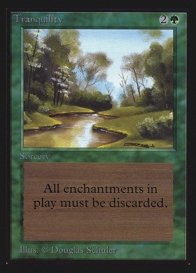 Tranquility CED-221 Collectors' Edition Magic card