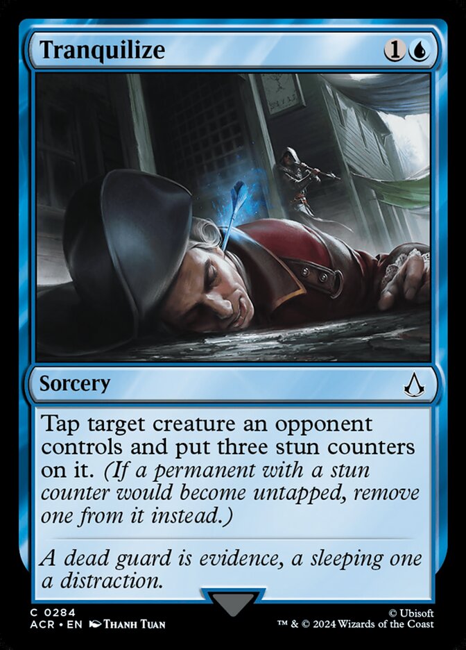 Tranquilize ACR-284 Assassin's Creed Magic card