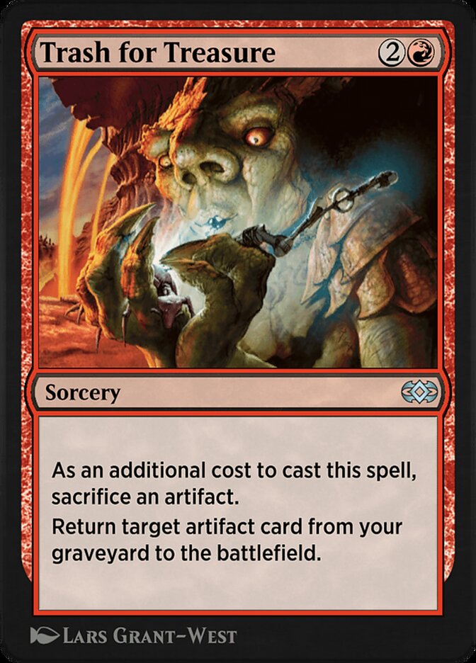 Trash for Treasure HA5-14 Historic Anthology 5 Magic card