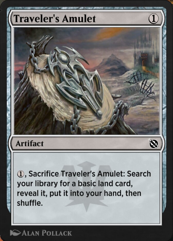Traveler's Amulet SIS-73 Shadows of the Past Magic card